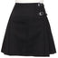 Ladies Acryllic Wool Billie Kilt - Black