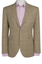 Fox Check Jacket by Brook Taverner - Beige with Red Check
