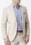 Panther Crease Resistant Suit Jacket by Brook Taverner - Beige