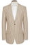 Brook Taverner Matthews Classic Stripe Jacket - Navy and Toffee Stripe