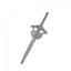 Claymore Thistle Kilt Pin