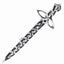 Celtic Knots Sword Kilt Pin