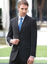 Imola Classic Fit Jacket by Brook Taverner - Charcoal Pinstripe