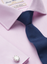 Tailored Fit Double Cuff Cotton Shirt by Brook Taverner - Pink Royal Twill