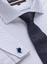 Signature Double Cuff Tailored Fit Shirt - Blue Birdseye