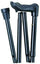 Adjustable Folding anatomical Stick - Right Hand