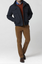 Wilde Dry Wax Padded Casual Jacket by Brook Taverner - Navy