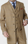 Jacobsen Wool Country Check Coat by Brook Taverner - Gold with Navy/Orange Check
