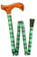 Tartan Adjustable Folding Stick and Strap