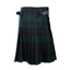 Kids Deluxe Polyviscose Kilt in Black Watch