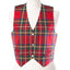 Gents Polyviscose Tartan Waistcoat - Royal Stewart