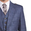 Luxury Argyle Tweed Kilt Jacket & 5 Button Waistcoat, Made to Order