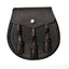 Dark Brown Classic Design Leather Sporran