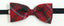 100% Wool Tartan Bow Tie - Grant Modern