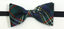 100% Wool Tartan Bow Tie - Scott Green Modern