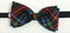 100% Wool Tartan Bow Tie - Stewart Black Modern