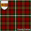 Men's Irish County Crest Tartan Kilt, 5 Yard Mediumweight, Traditionally Hand Stitched