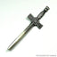 Celtic Broad Sword Style Kilt Pin Antique Finish