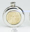 Celtic Brass Flask