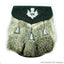 Semi Dress Grey Chinchilla Thistle Badge Sporran - SF4