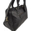 Arnicus Genuine Leather Travel Holdall with Adjustable Shoulder Strap in Black
