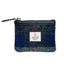 Authentic Scottish Harris Tweed - Coin Purse - Blue Check