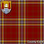 Men's Irish County Crest Tartan Kilt, 5 Yard Mediumweight, Traditionally Hand Stitched