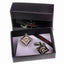 Masonic Pewter Cufflinks - Chrome