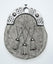 Full Dress Calfskin Chrome Interlink Knot Cross Tassel Sporran