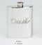 Flask Dad Lettering