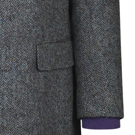 Mens Classic Genuine Scottish Harris Tweed Wool Blazer Jacket - Dalmore