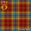 Men's Irish County Crest Tartan Kilt, 8 Yard Mediumweight, Traditionally Hand Stitched