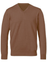 Ferndown Cotton Cashmere V Neck - Biscuit