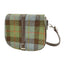Harris Tweed Small Beauly Shoulder Bag in Green/Blue Check