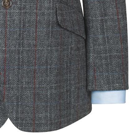 Mens Lightweight Genuine Scottish Harris Tweed Wool Jacket - Fergus