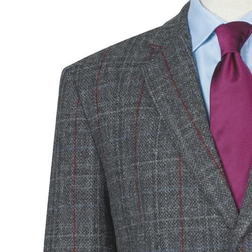 Mens Lightweight Genuine Scottish Harris Tweed Wool Jacket - Fergus