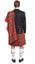The Clansman Prince Charlie Jacket Full Dress Clan Crested Heavyweight Kilt Outfit