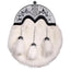 White Rabbit Fur, Highland Thistle Full Dress Sporran