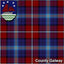 Men's Irish County Crest Tartan Kilt, 5 Yard Mediumweight, Traditionally Hand Stitched