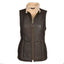 New Sheepskin Aviator Ladies Leather Coat - Chocolate Forest Gilly