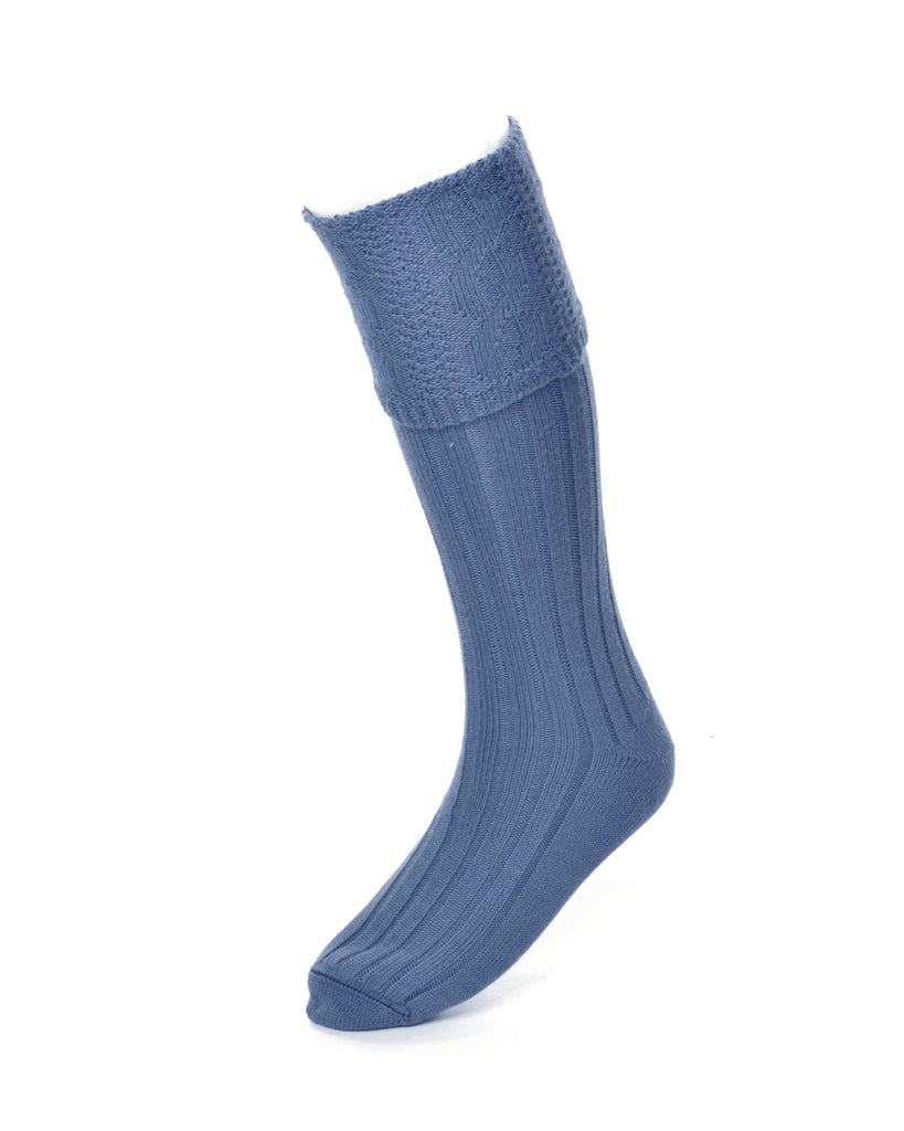Lewis Celtic Cables - Ancient Blue