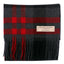 Lochcarron 100% Lambswool Scarf - Grey Asymmetric