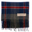 Lochcarron 100% Lambswool Scarf - Grey Check