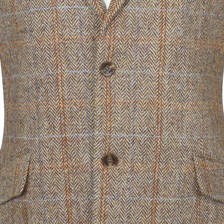 Mens Lightweight Scottish Harris Tweed Wool Blazer Jacket - Hamish