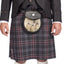 Men's 8 Yard Kilt Hebridean 100% Wool 13oz Mediumweight Tartan, Traditionally Hand Stitched