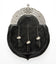 Full Dress Black Calfskin Antique Celtic Cross Sporran