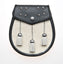 Semi Dress Natural Calfskin Studded Celtic Embossed Sporran
