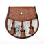 Semi Dress Natural Calfskin Khaki Circular Studded Sporran