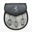 Semi Dress Natural Calfskin Lion Emblem Sporran