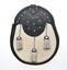 Semi Dress Studded Targe Natural Calfskin Sporran